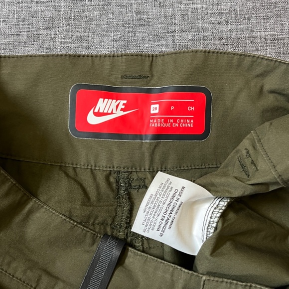 Nike Tech Bonded Jogger Pants - Men's Size 28 - Green - Picture 6 of 12